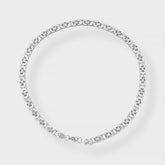 8MM FLAT BYZANTINE CHAIN